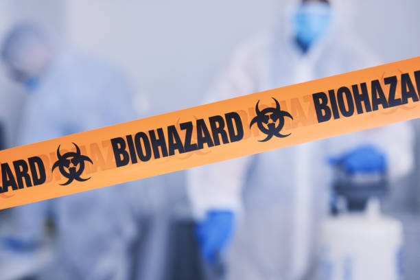 Professional Blood Cleanup technician working in Levan, UT